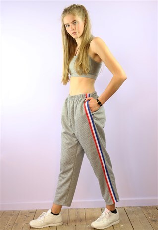 ALLEZ ALLEZ ALLEZ GREY TEX TROUSERS