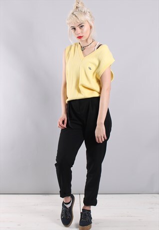 VINTAGE ADIDAS SLEEVELESS JUMPER