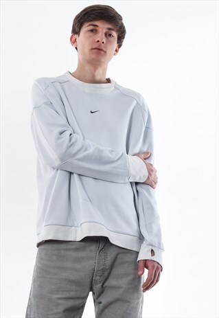VINTAGE NIKE SHOX CREW NECK WHITE