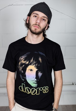 THE DOORS MORRISON GRADIENT UNISEX T-SHIRT