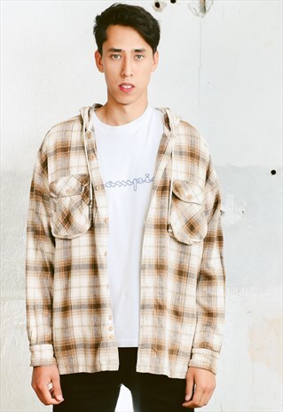 VINTAGE HOODED SHIRT