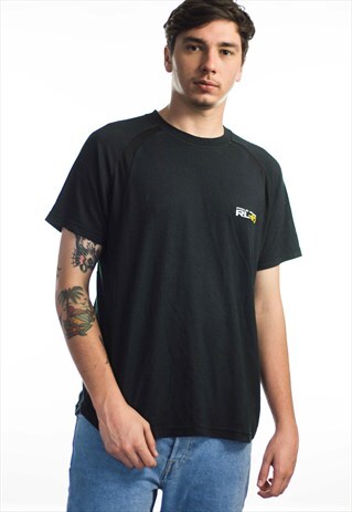 VINTAGE POLO SPORT RALPH LAUREN LOGO T-SHIRT 90S L 7.4