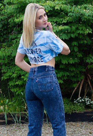 VINTAGE SUPER HIGH WAIST LEVI JEANS
