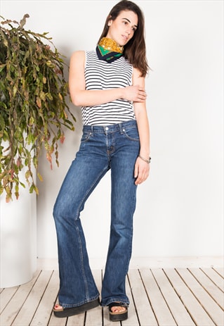 VINTAGE 70'S LEVIS FLARE JEANS / S0062