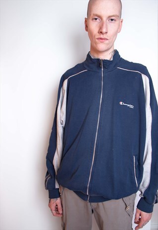 VINTAGE 90S CHAMPION SIDE LOGO JACKET ID:1674