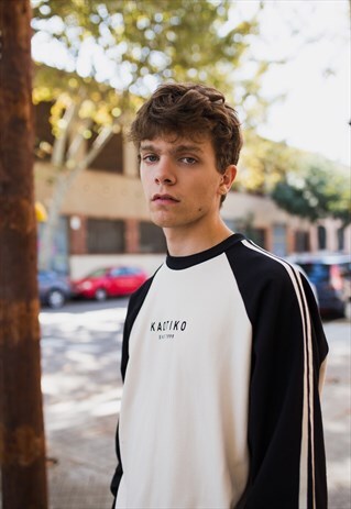 OFF-WHITE/BLACK BASIC SWEATSHIRT