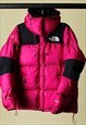 Vintage 90s The North Face Puffer Jacket in Pink