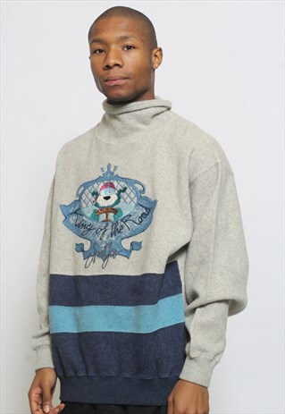 VINTAGE ICEBERG ROLLNECK JUMPER
