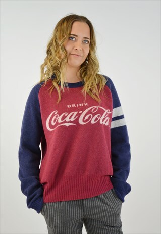 RARE VINTAGE 2011 DOLCE & GABBANA COCA COLA WOOL SWEATSHIRT