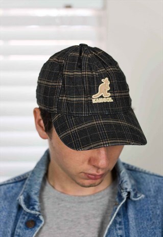 VINTAGE KANGOL CAP LOGO 90S ONE SIZE 3.3