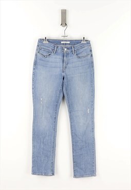 Levi's Skinny Fit Low Waist Jeans in Blue Denim - 42