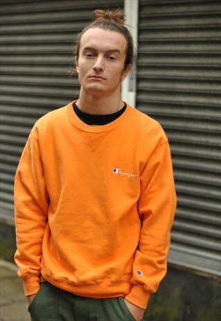 VINTAGE CHAMPION LOGO SWEATER