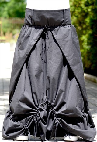 LONG MAXI SKIRT/ HIGH WAISTED SKIRT