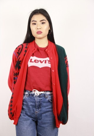 VINTAGE PATTERNED CARDIGAN