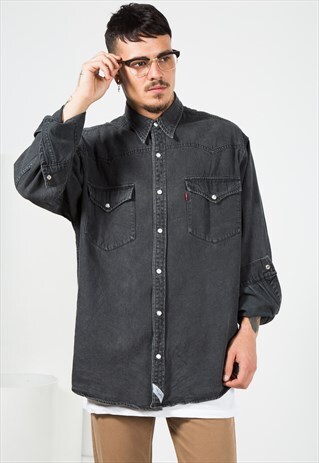 VINTAGE 80'S LEVI'S DENIM SHIRT / 0094 / 901