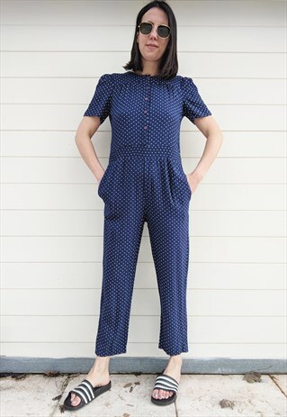 VINTAGE POLKADOT JUMPSUIT