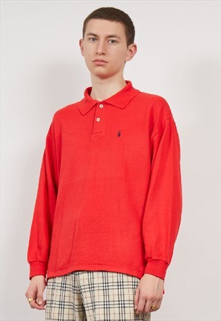 VINTAGE 90'S POLO RALPH LAUREN POLO SWEATSHIRT