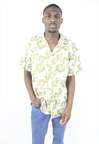 VINTAGE FLORAL PATTERNED 90'S SHIRT
