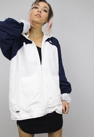 VINTAGE 90S OVERSIZED ADIDAS WINDBREAKER JACKET