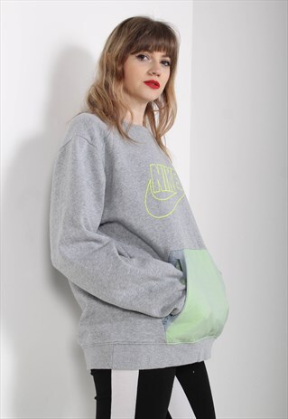 VINTAGE NIKE SWEATSHIRT GREY