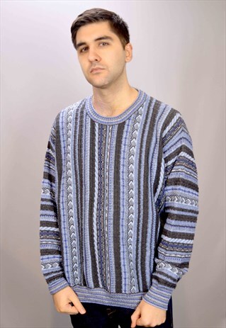 PATTERNED VINTAGE SWEATER