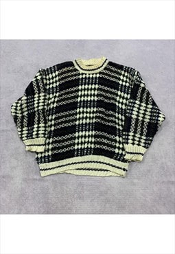 Vintage Knitted Jumper Men's L