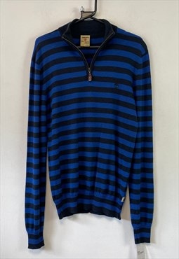 Black and Blue Timberland Jumper Women's Large