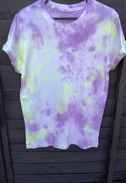 Nike custom tie dye T-shirt - neon unisex 