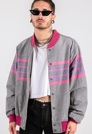 VINTAGE 80S WRANGLER BOMBER JACKET / S7480