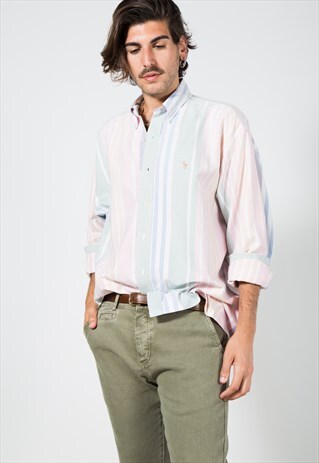 VINTAGE 80S POLO RALPH LAUREN SHIRT/ S4567