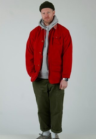 90S POLO RALPH LAUREN HEAVY COTTON HUNTING COAT