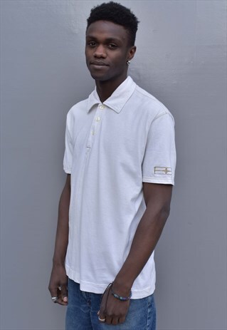 VINTAGE 90S STONE ISLAND POLO TOP
