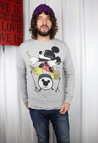 VINTAGE DISNEY ROUND NECK SWEATSHIRT
