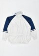 VINTAGE 90'S LOTTO TRACKSUIT TOP JACKET WHITE
