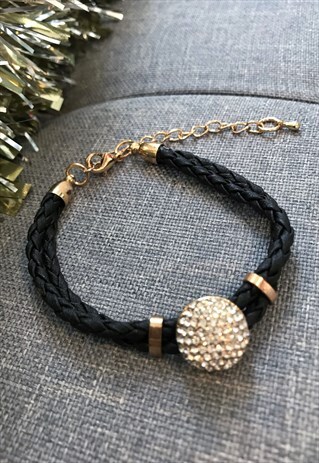 DIAMONTE CORD BRACELET