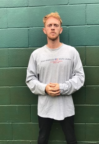 VINTAGE LONG SLEEVE RALPH LAUREN T SHIRT