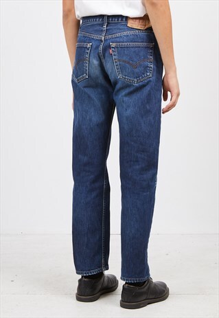 VINTAGE BLUE LEVI'S 501 FIT DENIM JEANS