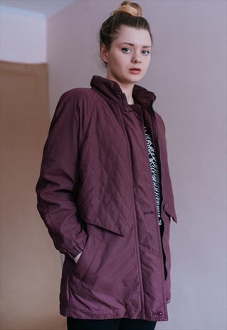 VINTAGE 80S' PASTEL PURPLE JACKET