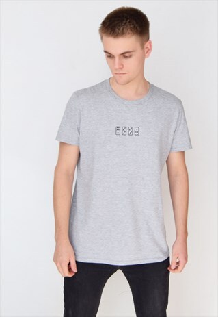 GREY DOMINO T-SHIRT