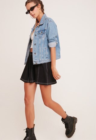 SUBDUED FLARED SKIRT