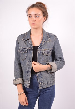 VINTAGE CALVIN KLEIN DENIM JACKET BLUE