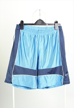 Vintage Nike Sports Trainers Logo Shorts Blue 