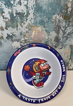 Vintage 90s Ricicles Spell Out Cereal Bowl