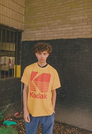 OVERSIZED CLASSIC KODAK SPELL OUT T-SHIRT