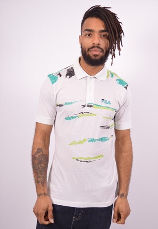 VINTAGE FILA POLO SHIRT MULTI
