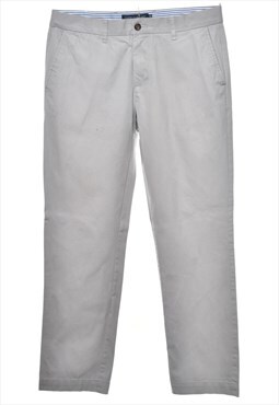 Vintage Tommy Hilfiger Classic Grey Chinos - W34 L32