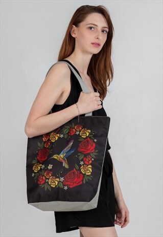 FLOWER TOTE BAG