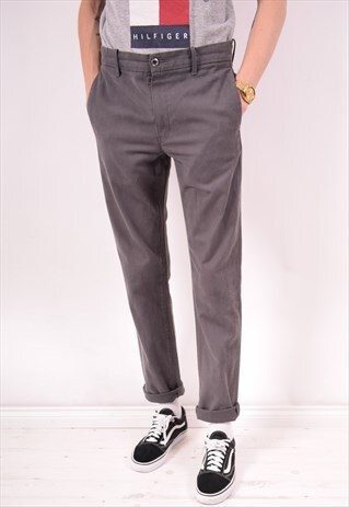 LEVI'S MENS VINTAGE TROUSERS W32 L34 GREY 90S