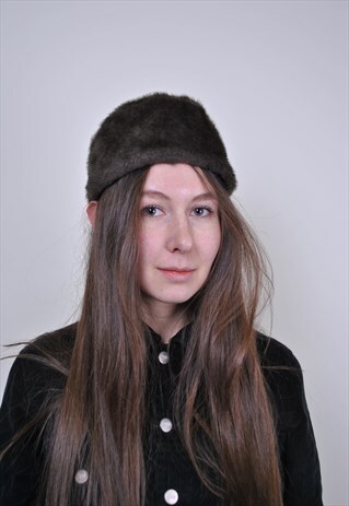 VINTAGE SOVIET RUSSIA WINTER HAT