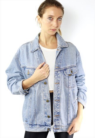 JEAN JACKET LEE / DENIM JACKET LEE / VINTAGE DENIM JACKET